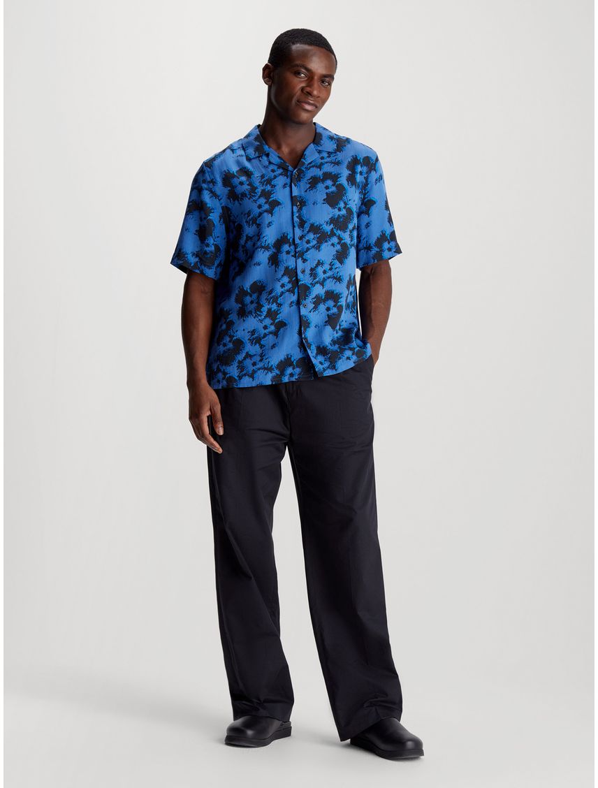 Camisa Viscose Flower
