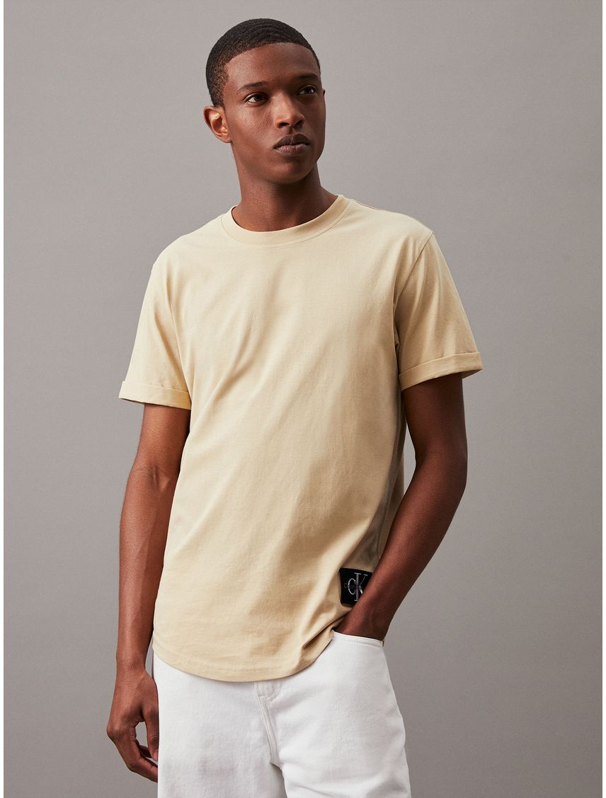 Polera Badge Turn Up Sleeve