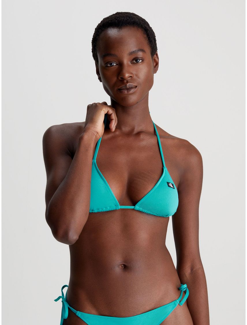 Top Bikini Triangular CK Monogram