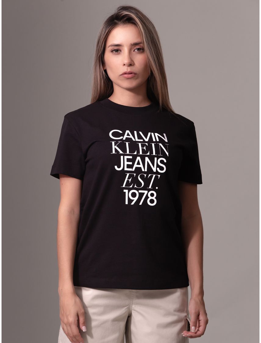 Polera Mixed Logo Regular