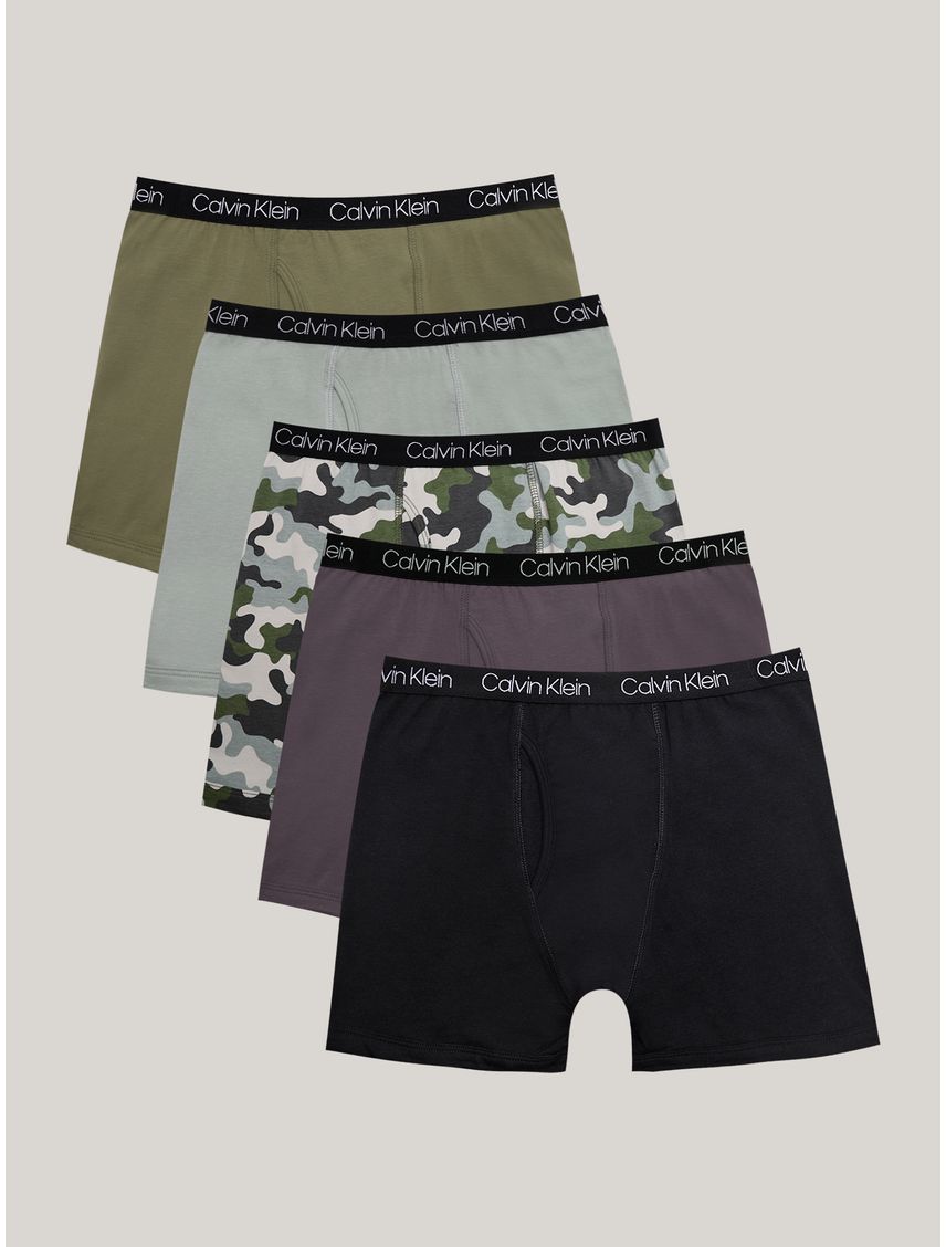 Pack 5 Bóxers Brief Niño Cotton Stretch