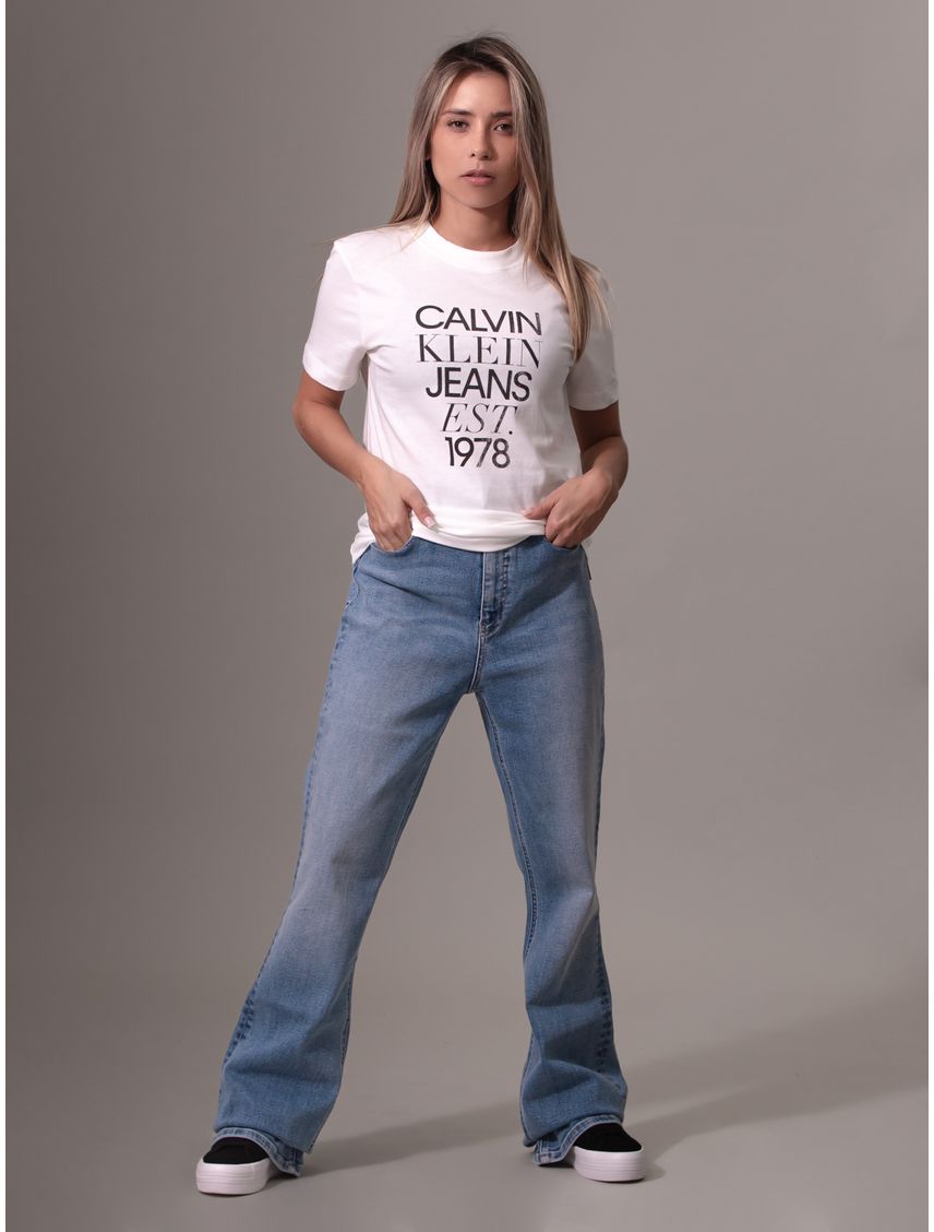 Polera Mixed Logo Regular