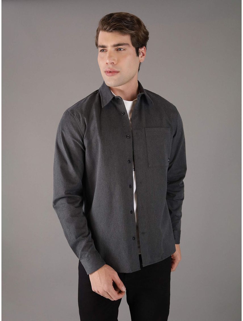 Camisa utility melange