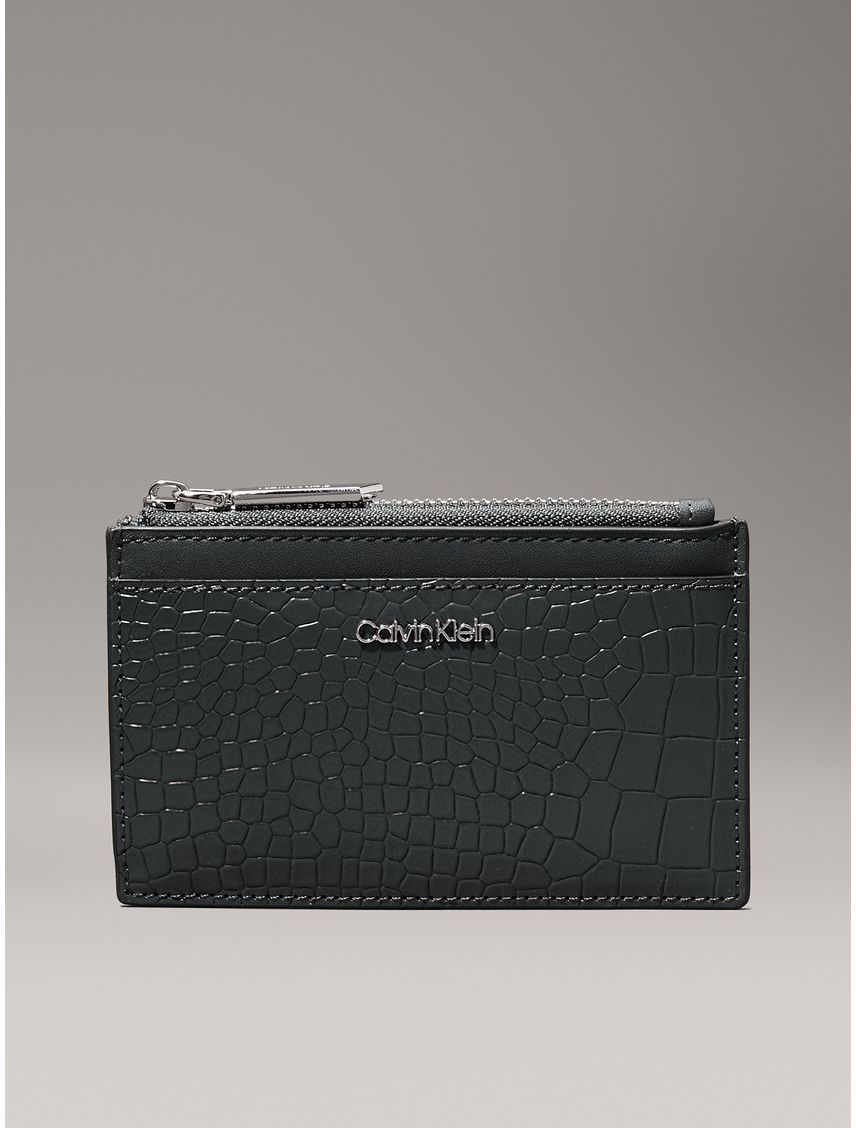 Tarjetero CK Must Croco
