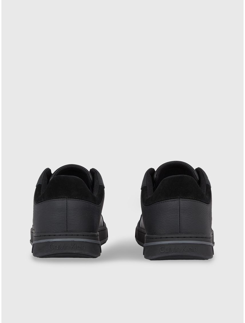 Zapatillas de Cuero Low Top Lace Up