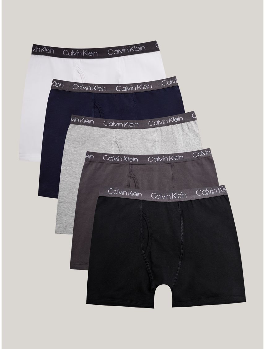 Pack 5 Bóxers Brief Niño Cotton Stretch