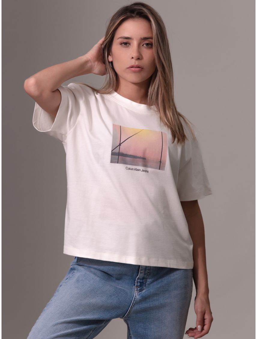 Polera Photo Graphic Relaxed