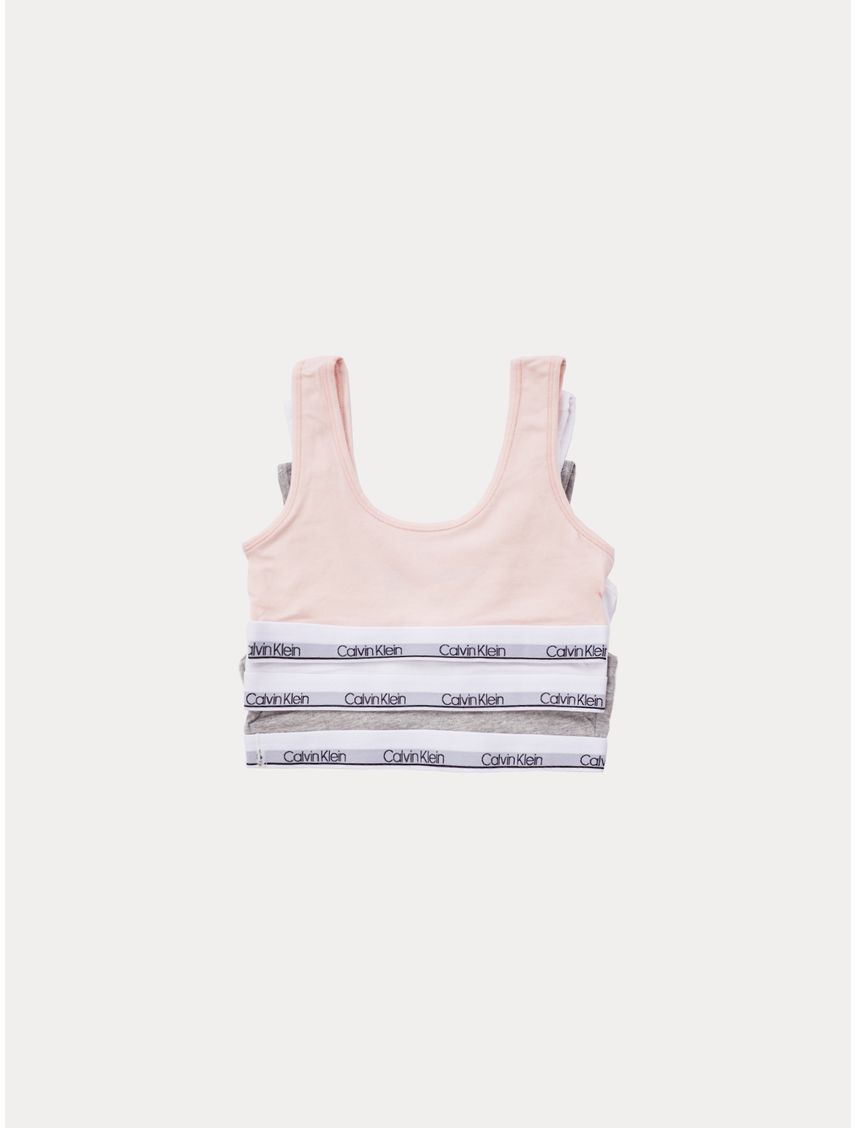 Pack 3 Bralette Niña Modern Cotton
