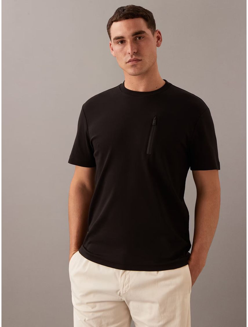 Polera Lux Tech Zip Pocket
