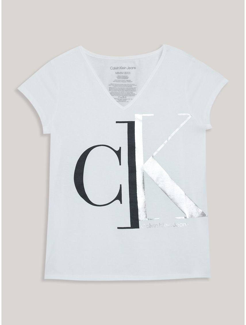 Polera Niña Split Monogram