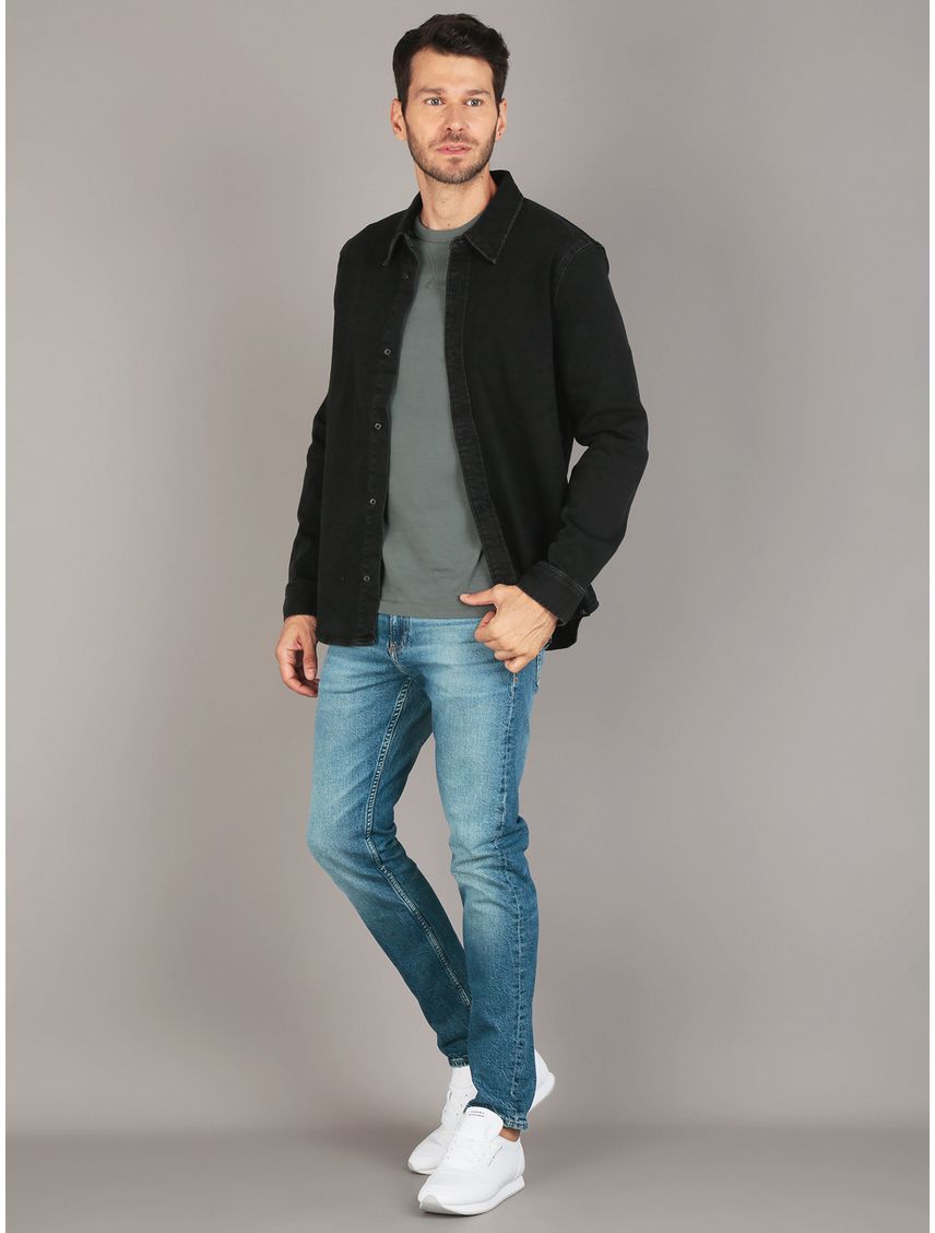 Camisa Slim Denim
