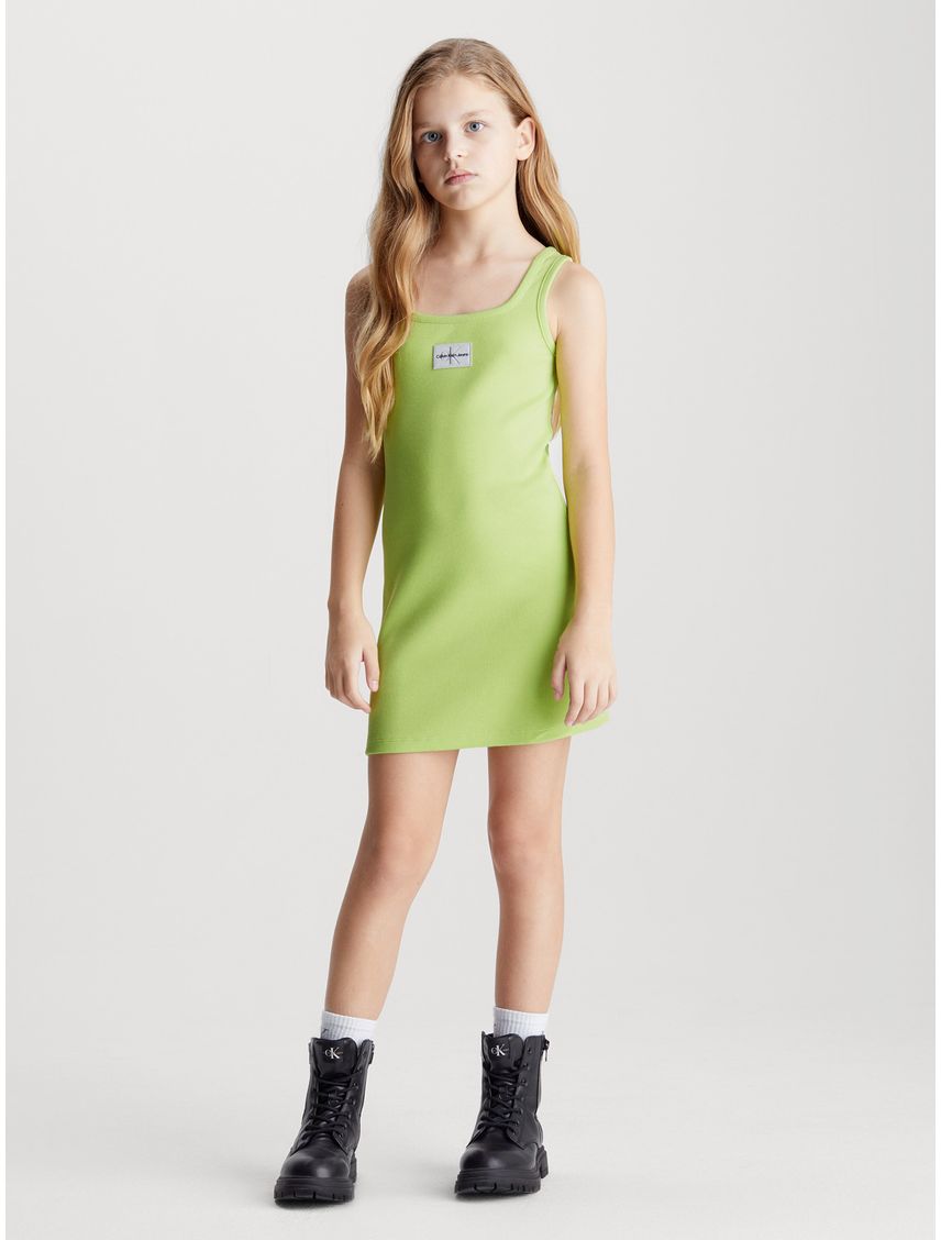 Vestido Niña Rib Bagde