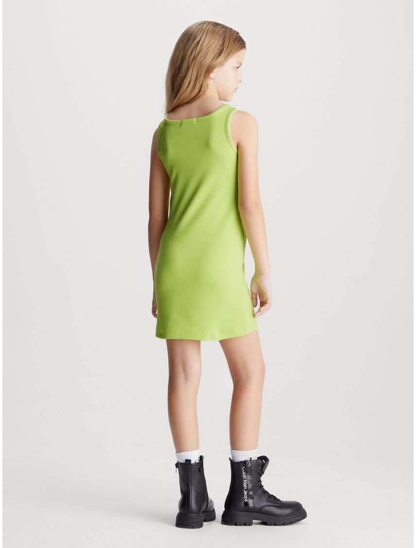 Vestido Niña Rib Bagde