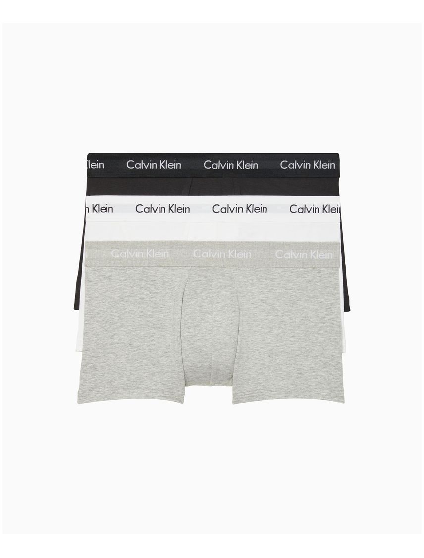 Pack 3 Bóxers Low Rise Trunk - Cotton Stretch