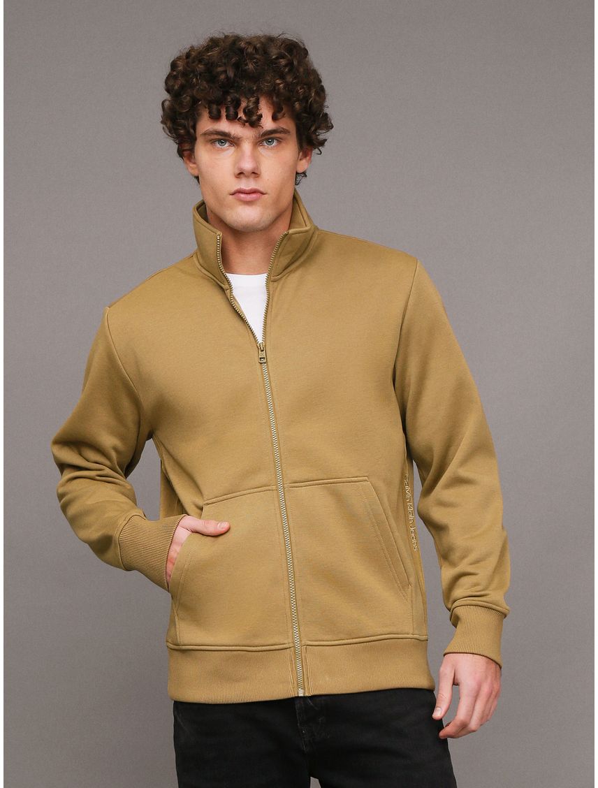 Polerón con Cierre Logo Tape