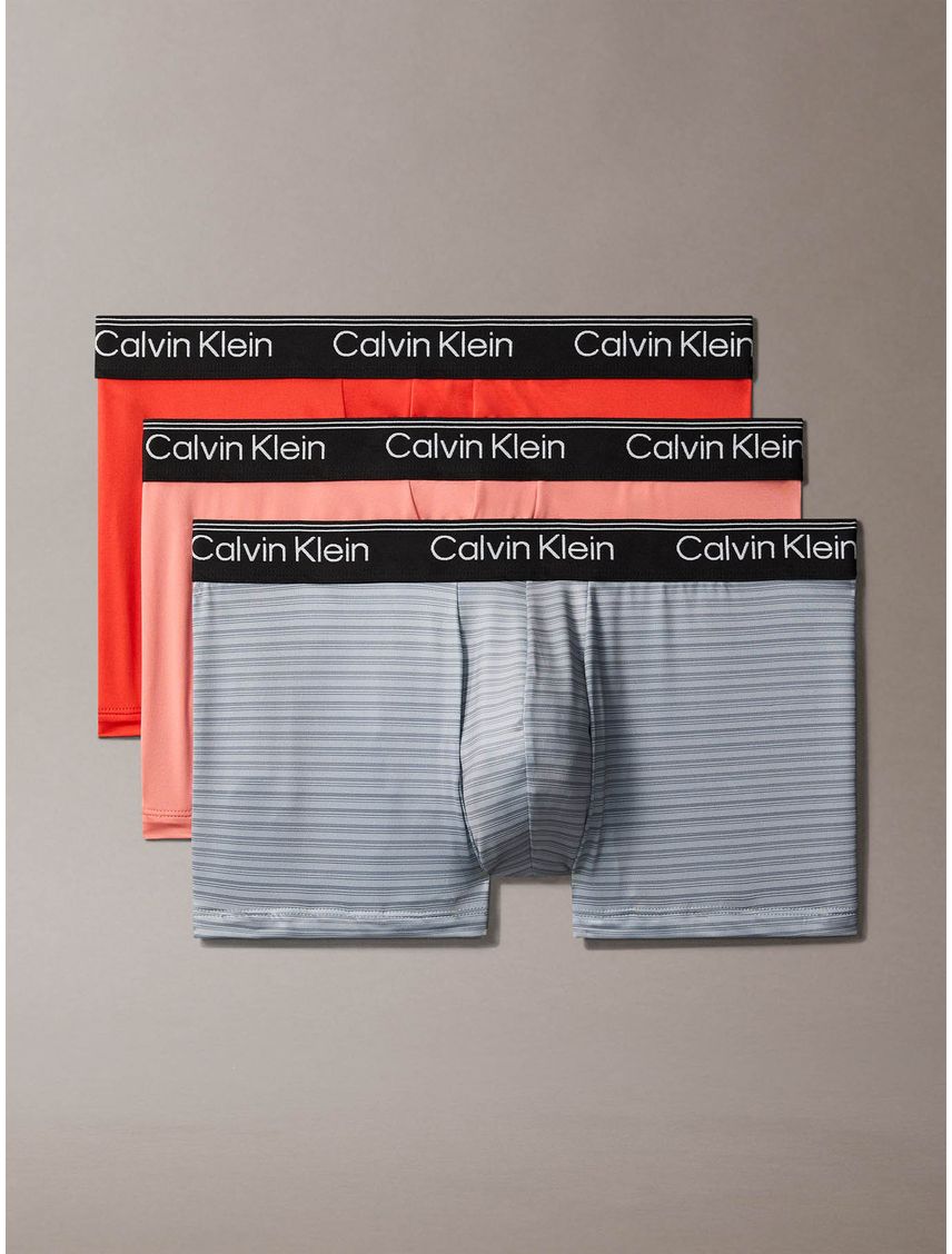 Pack 3 Bóxers Low Rise Trunk Micro Stretch