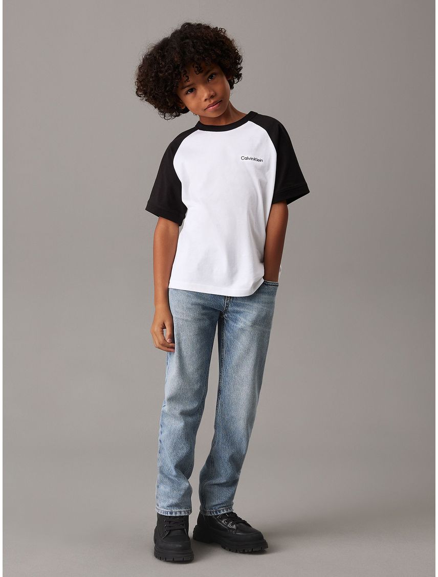 Polera Niño Color Block
