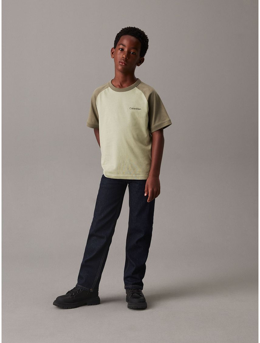 Polera Niño Color Block