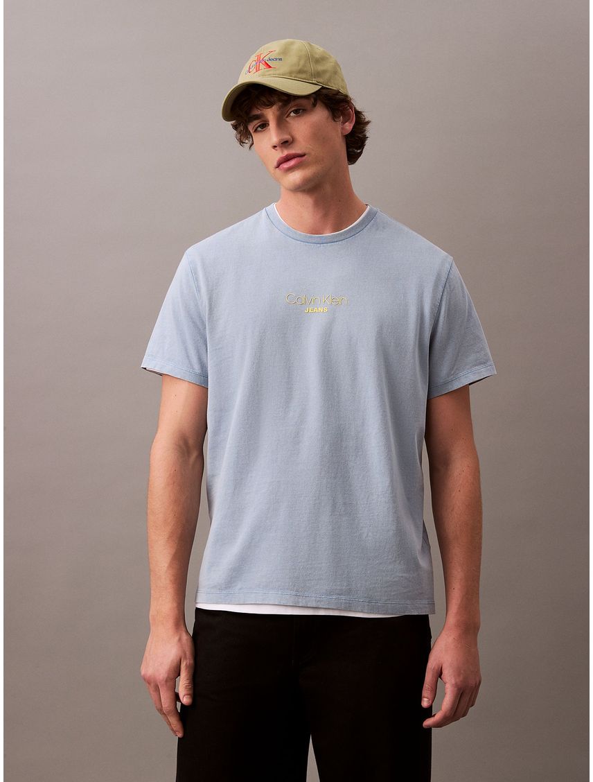 Polera Acid Wash Graphic