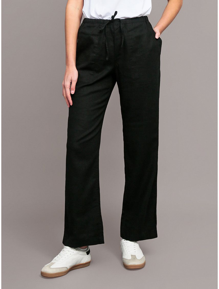 Pantalón de Lino Pull On