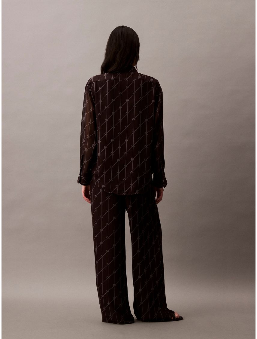 Pantalón Pull On Wide Leg
