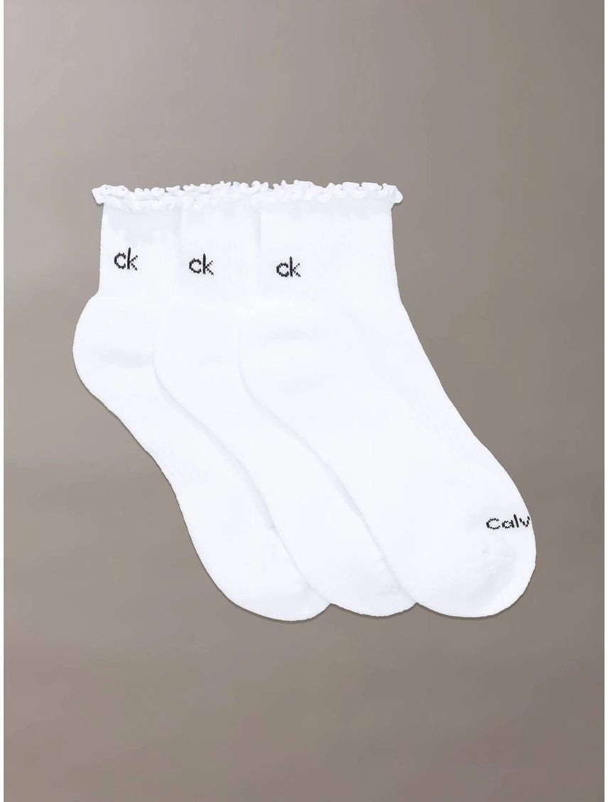 Pack 3 Calcetines Cushion Ruffle
