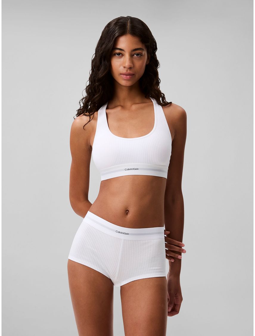 Calzón Boyshort Cotton Modal Rib