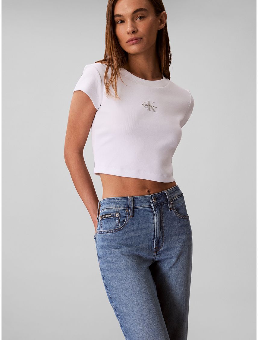 Jeans High Rise Straight