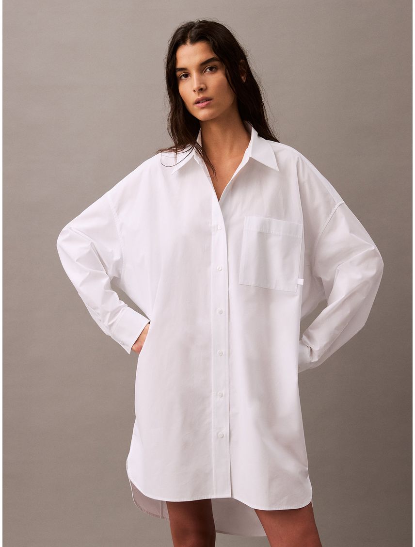 Camisa Stretch Poplin Classic