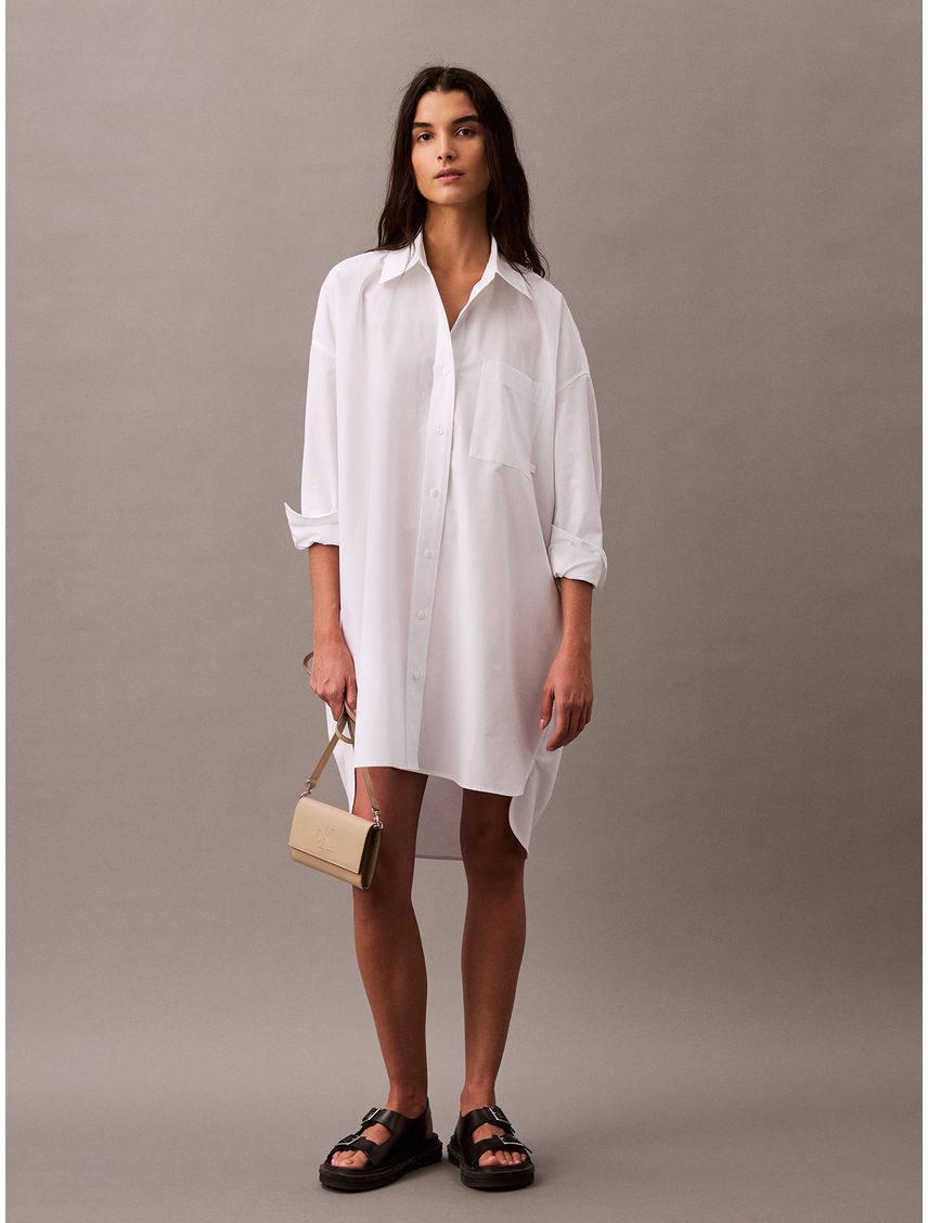 Camisa Stretch Poplin Classic