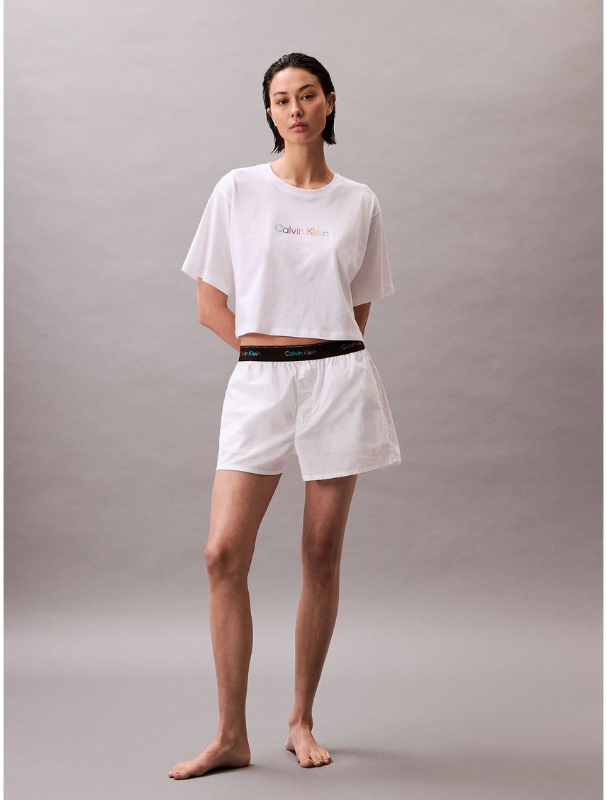 Shorts de Pijama Logo Pride
