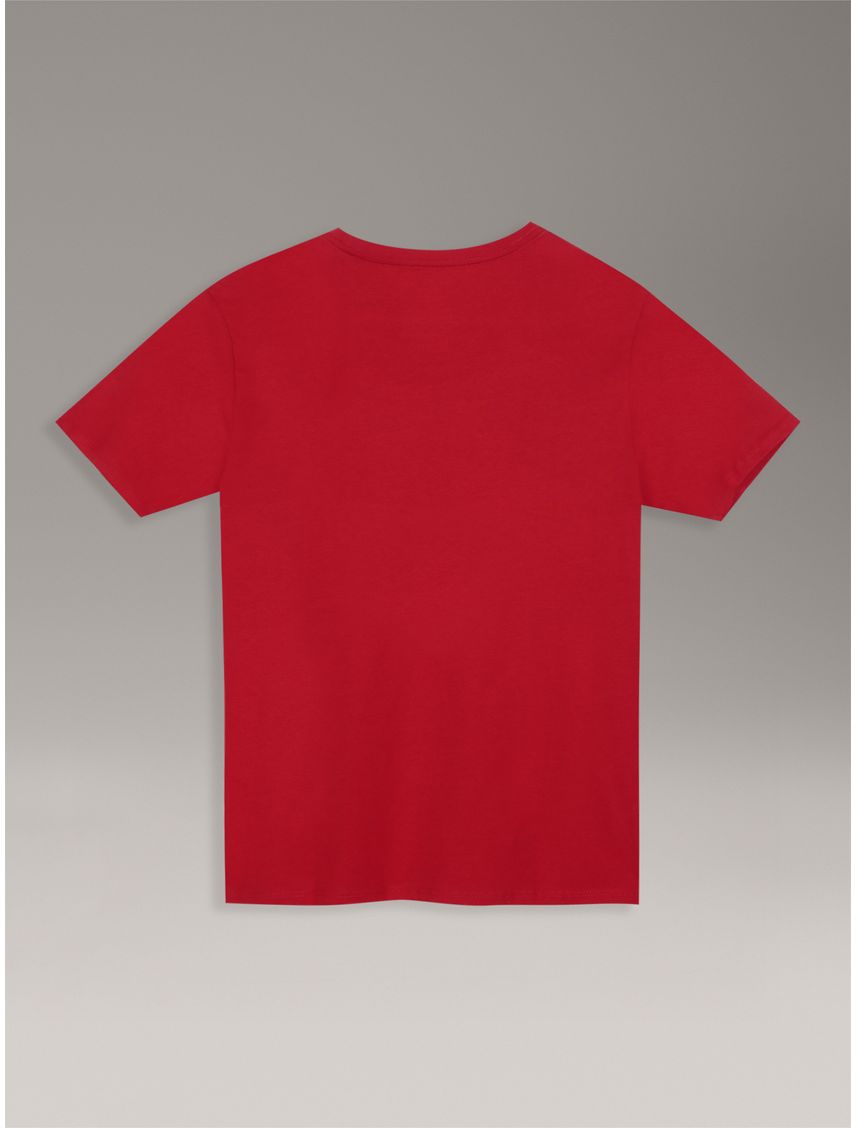 Polera Niño De Manga Corta Con Monograma