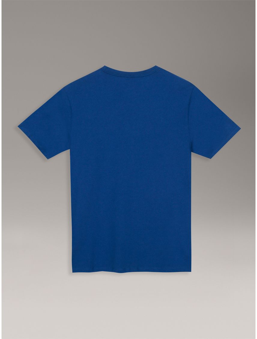 Polera Niño De Manga Corta Con Monograma