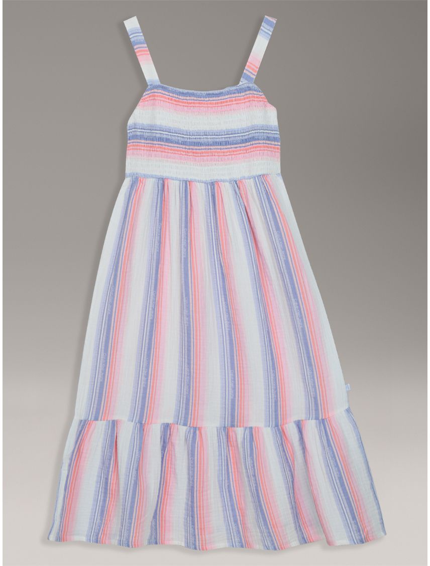 Vestido Niña Printed Stripe
