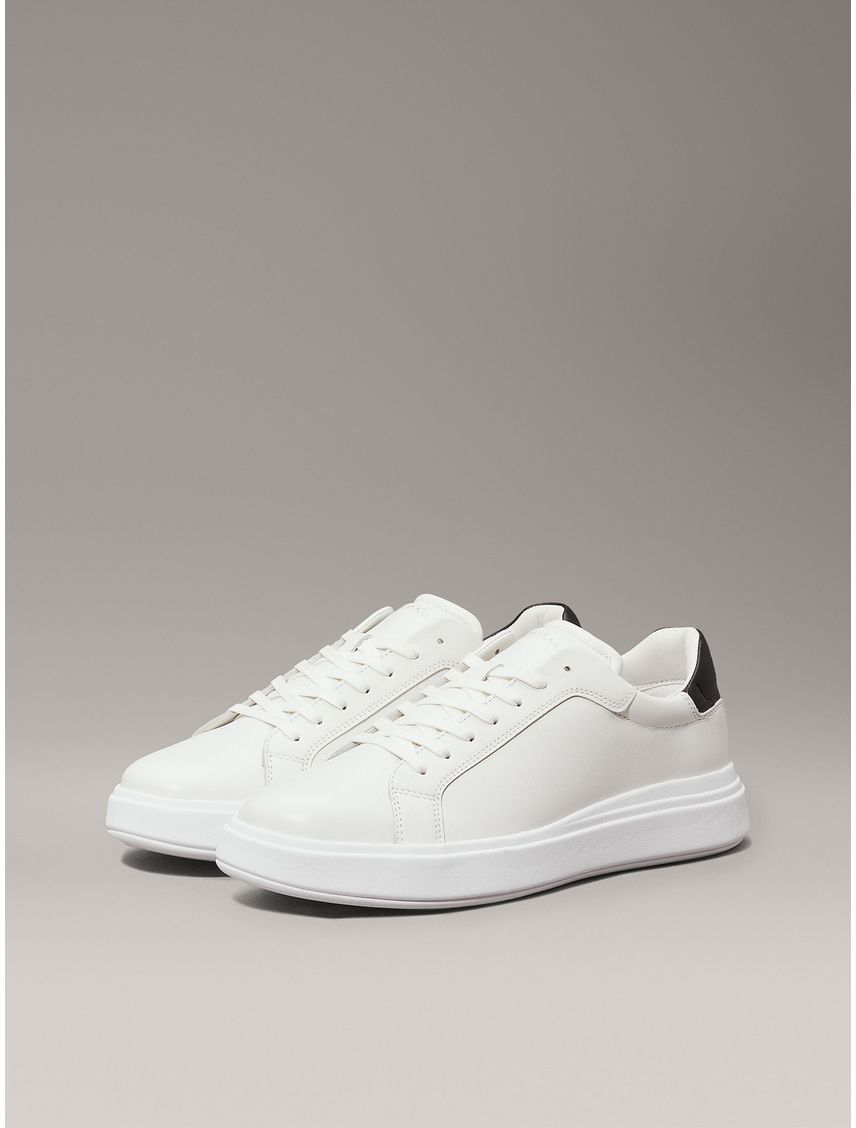 Zapatillas de Cuero Low Top Lace