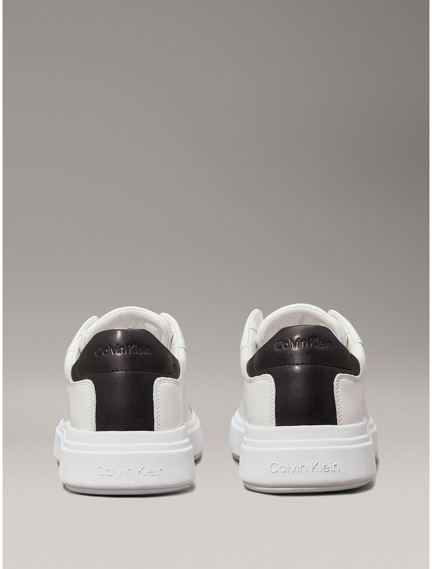 Zapatillas de Cuero Low Top Lace