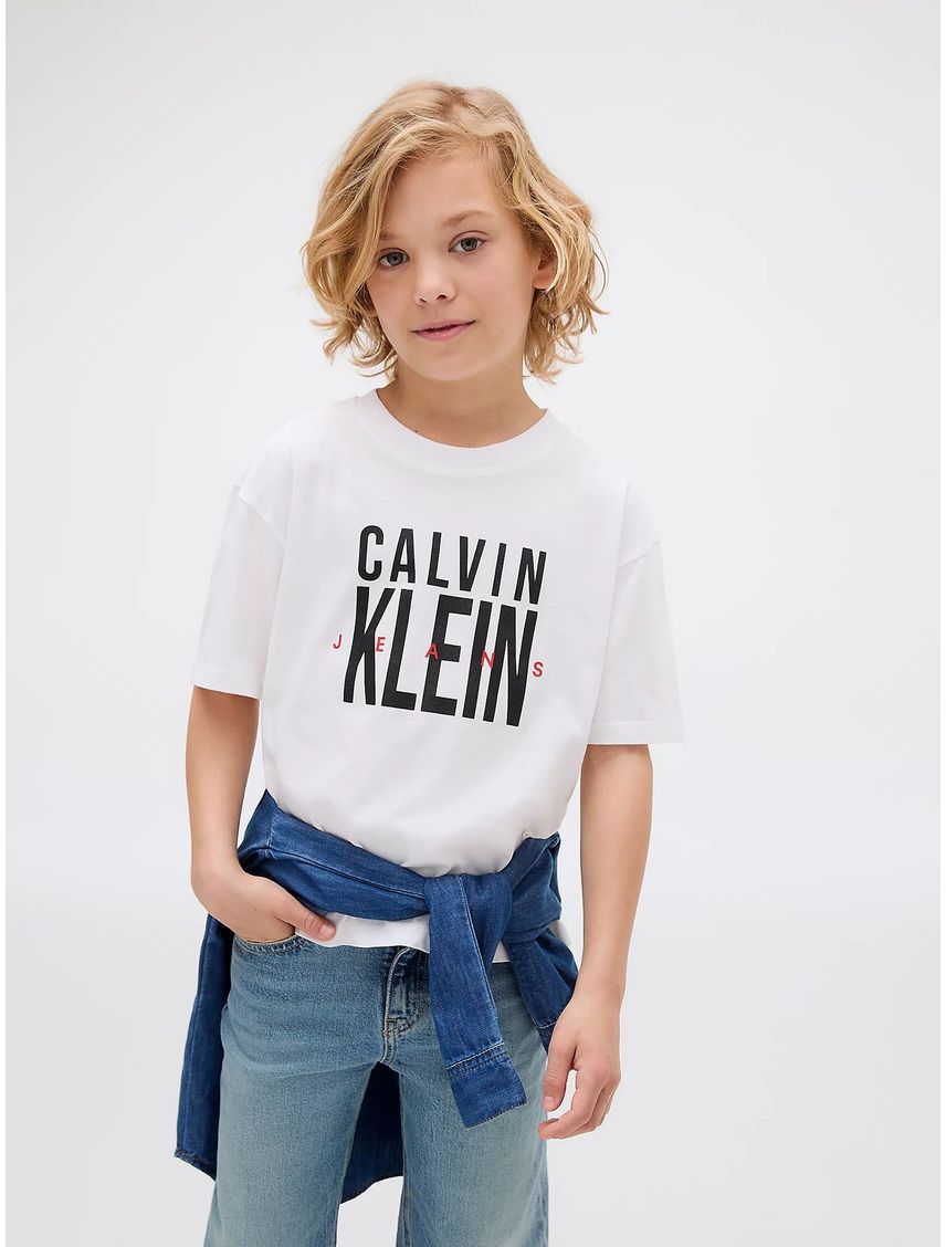Polera Niño Bold Ckj Graphic