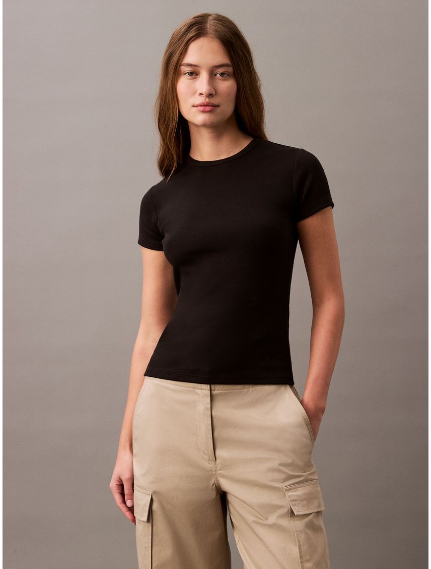 Polera Contour Rib