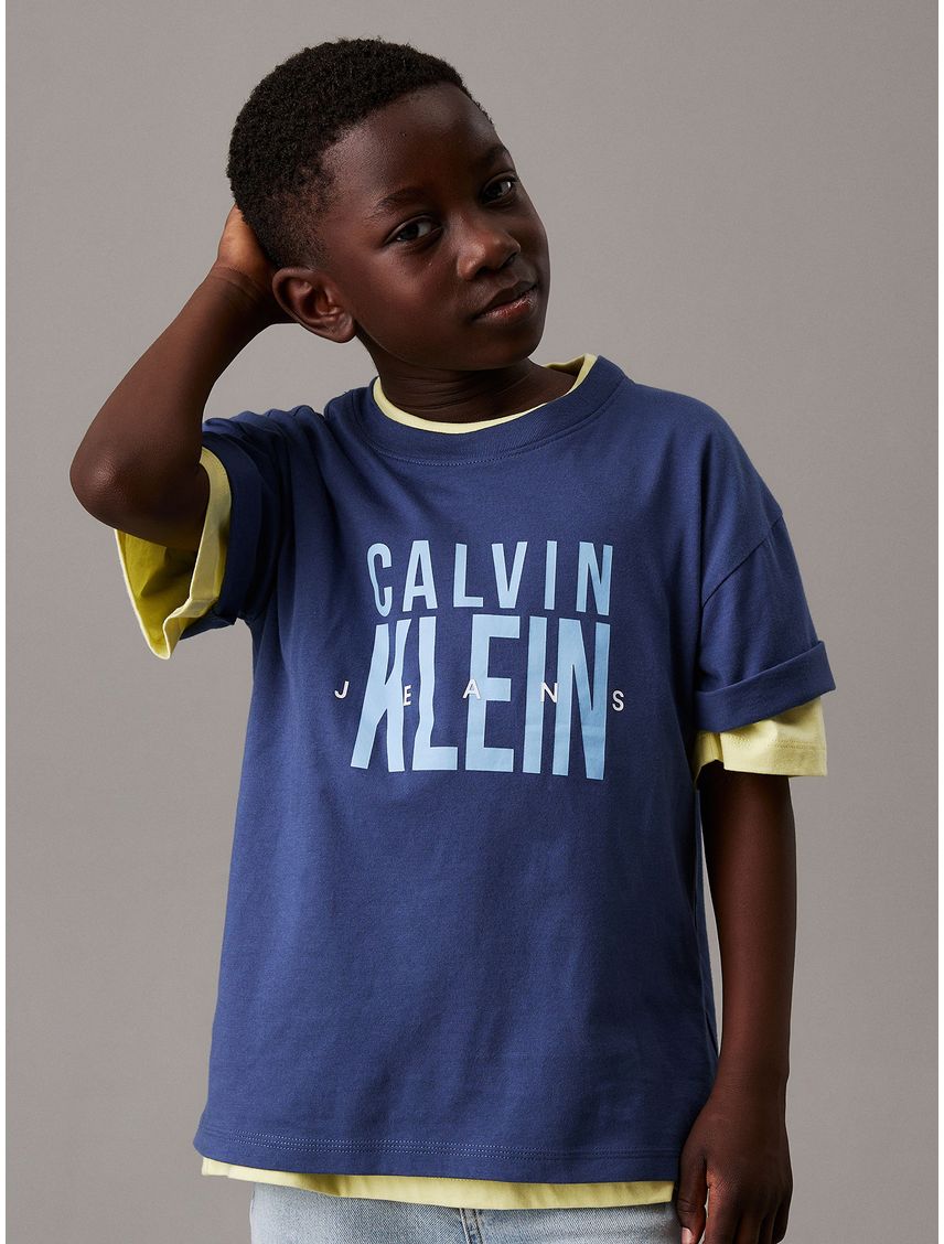 Polera Niño Bold Ckj Graphic