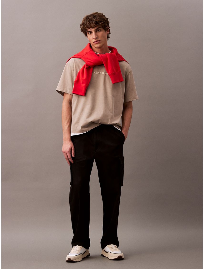 Polera Relaxed con Logo