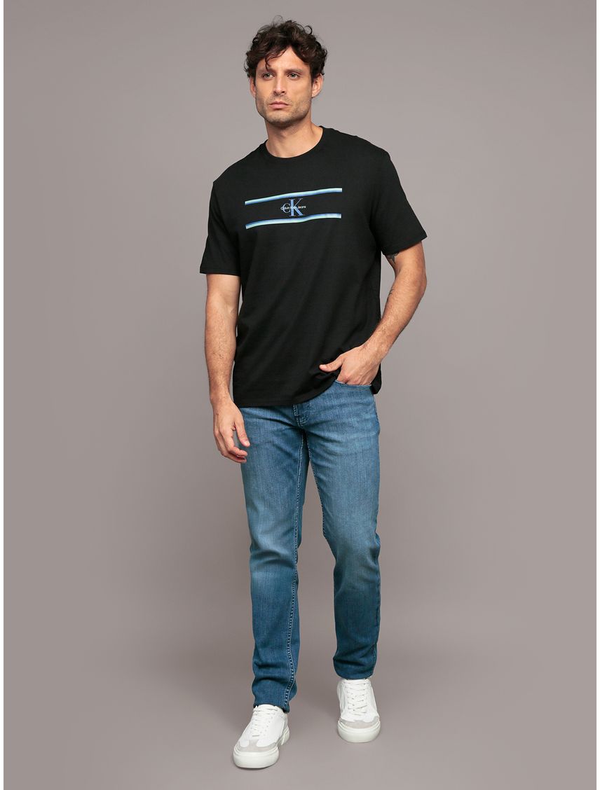 Polera Ck Bar Stripe