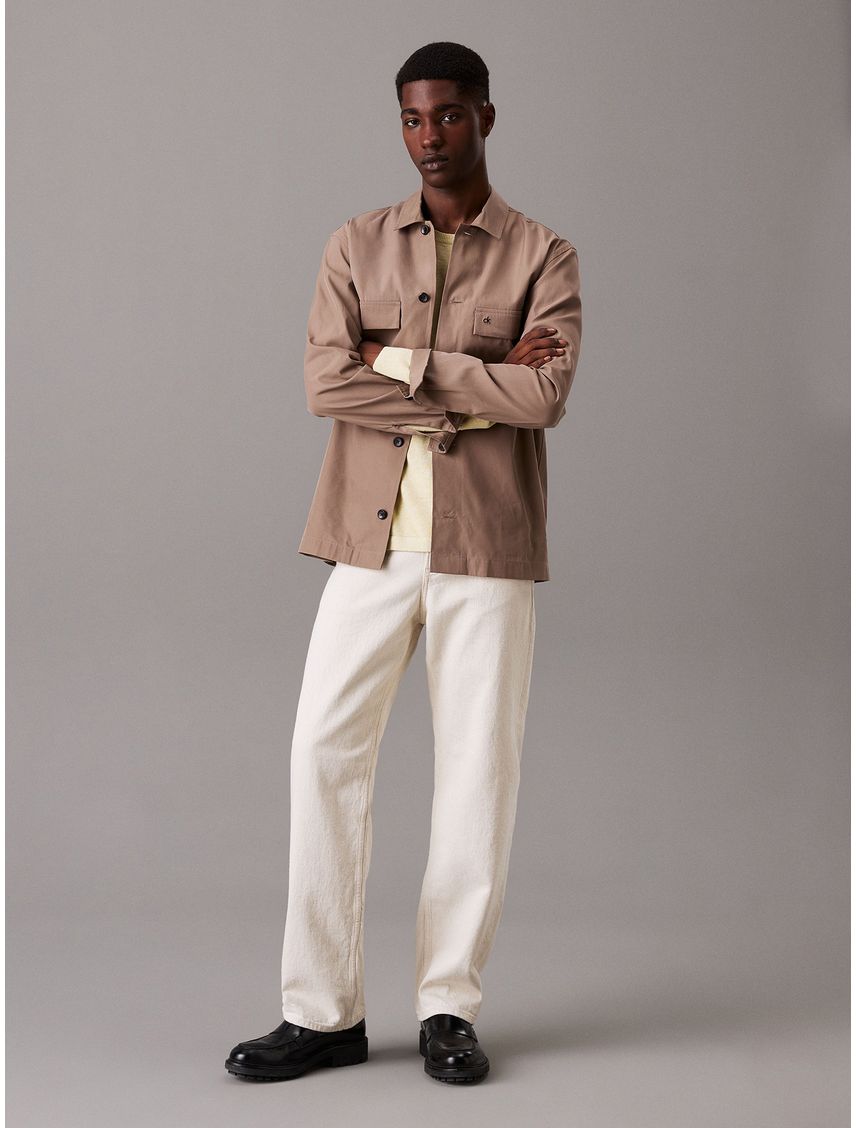 Sobrecamisa de Sarga Boxy