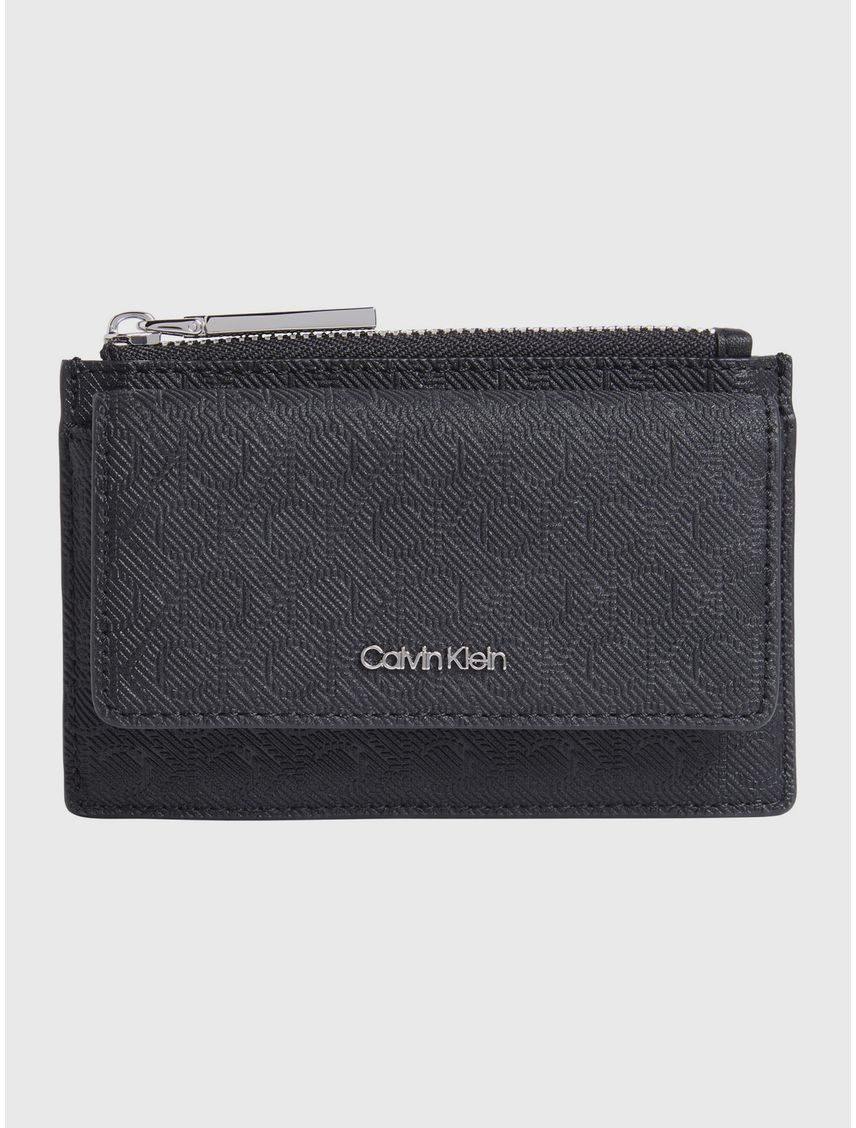 Tarjetero Ck Must Zip Flap