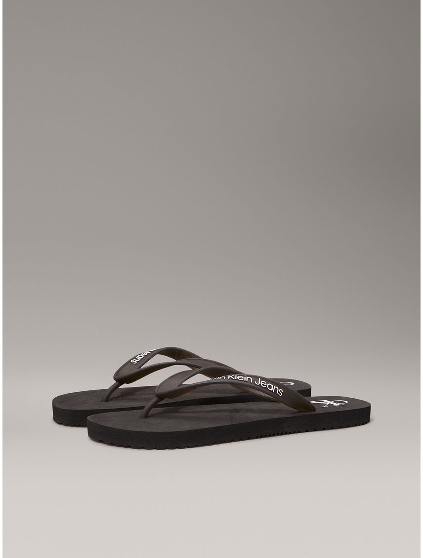 Sandalias Transparente con Logo