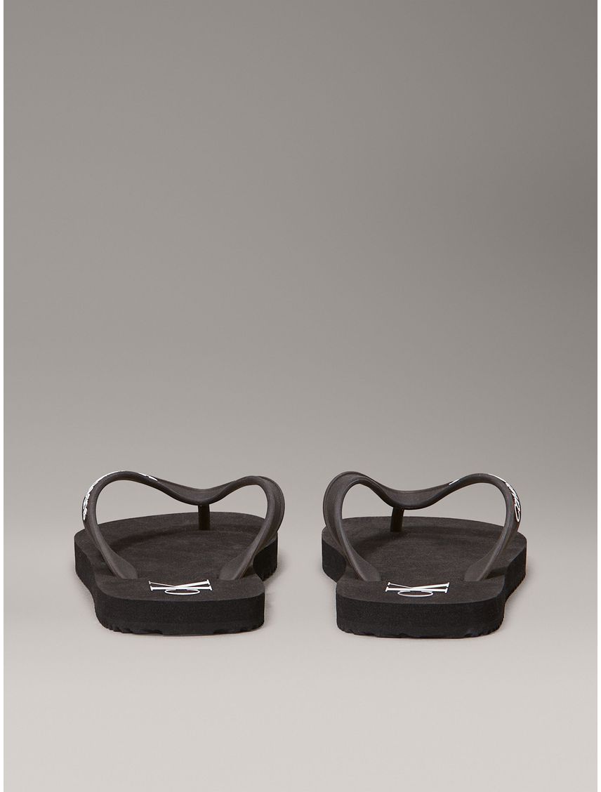 Sandalias Transparente con Logo