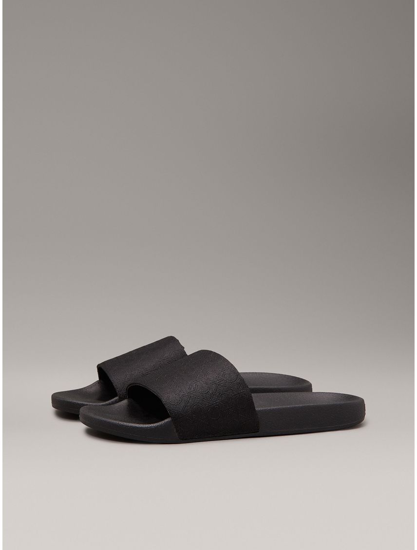 Sandalias de Jacquard con Logo