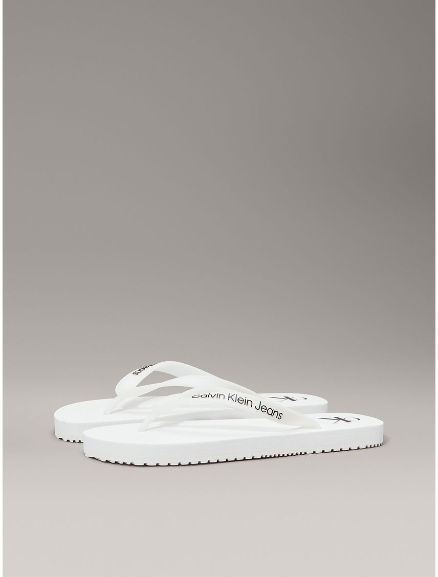 Sandalias Transparente con Logo