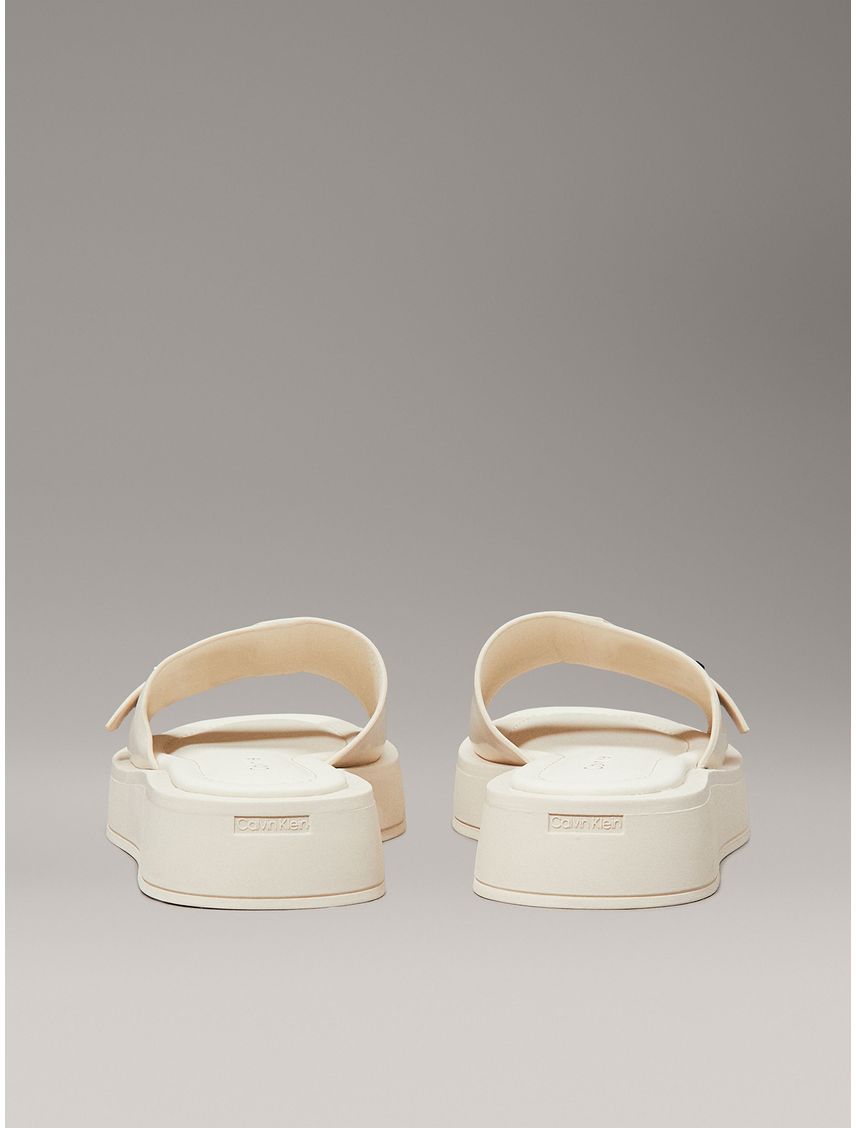 Sandalias de Cuero Flatform