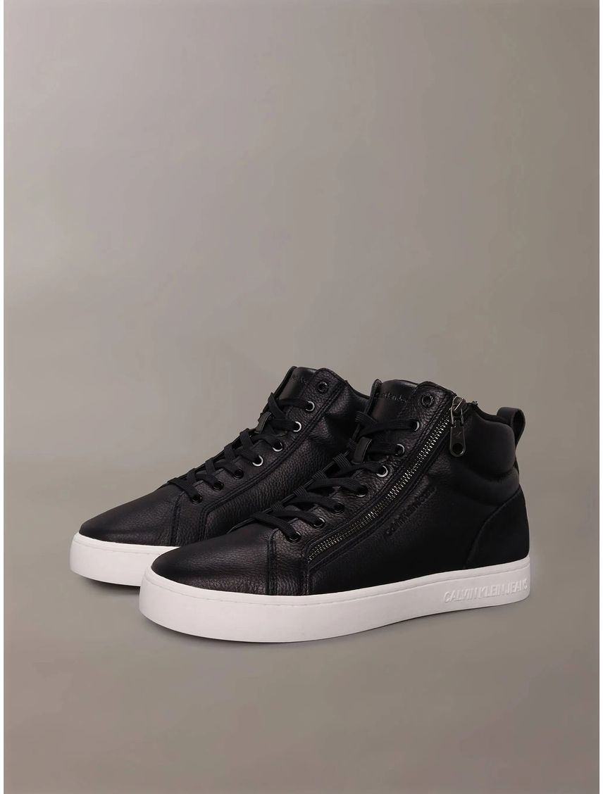 Zapatillas de Cuero Classic Cupsole Zip