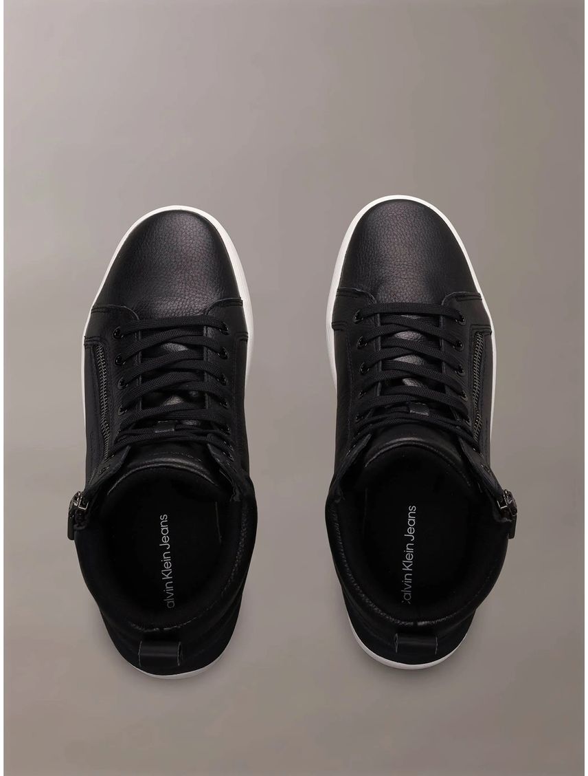 Zapatillas de Cuero Classic Cupsole Zip